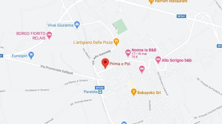 Tana Degli Elfi Parabita Esterno foto